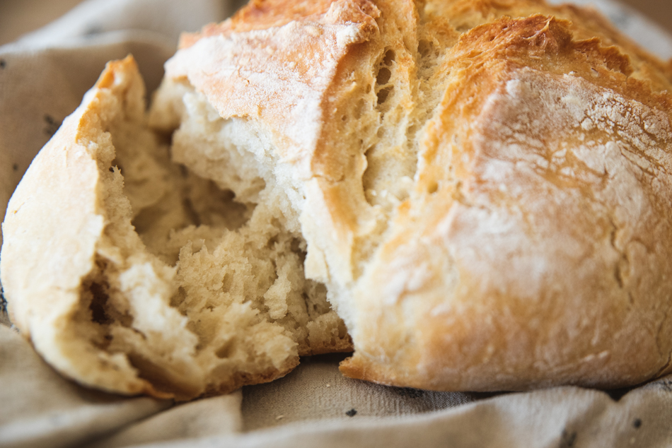 Featured image for “Easiest Crusty Homemade Bread”
